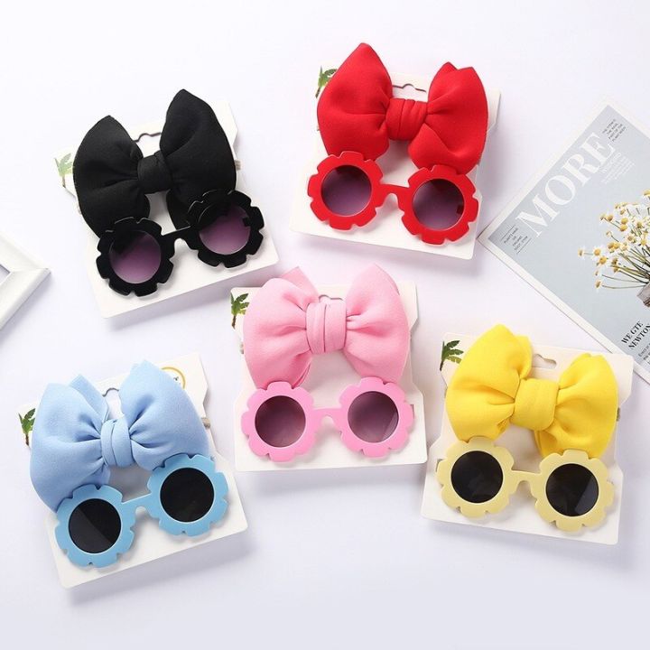 Baby%20Sunglasses%20with%20Hair%20Band%20Set%20Girls%20Kids%20Children%20Cute%20Cool%20Toy%20Shade%20Glasses%20Bows%20Headband%20for%200-3%20Years%20Hair%20Accessories%20-%20Image%202