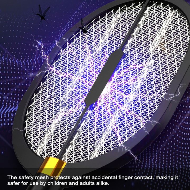 USB%20Rechargeable%20Electric%20Mosquito%20Swatter%20Household%20Mosquito%20Swatter%20Handheld/Vertical/Wall-mounted%203-in-1%20Electric%20Mosquito%20Swatter%20Purple%20Light%20Mosquito%20Swatter%20-%20Image%205