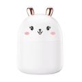 Cute Rabbit Air Humidifier Aroma Diffuser USB Mute Mist Maker For Home Car With Colorful Night Lights Mini Humidificat. 
