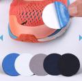 6Pcs/Set Sneaker Vamp Repair Lined Subsidy Heel Anti-wear Protector Paste Mesh Lining Worn Hole Repairing Self-adhesive Patch. 