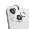 For Apple iPhone 13  White Color WSKEN Metal Anti Scratch Camera Lens Screen Protector. 