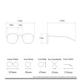 2024 Classic Retro Small Round Sunglasses Fashion Small Box Sunglasses Men and Women Trend Wild Sunglasses. 