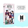 K-pop BTS Postcard 204 Pcs/Set BTS Lomo Cards Bantan Boys MAP OF THE SOUL Photocards (30 Lomo Card + 30 Postcard + 144 Sticker). 