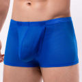 Men Boxer Underwear Bulge Open Front Large Pouch Men Panties Mesh Man Hole Underpants Men Lingerie Boxershorts Hombre.