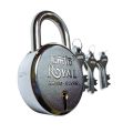 11 original  Keys Heavy duty Steel Tala / Padlock.  (65 mm Big size ). 