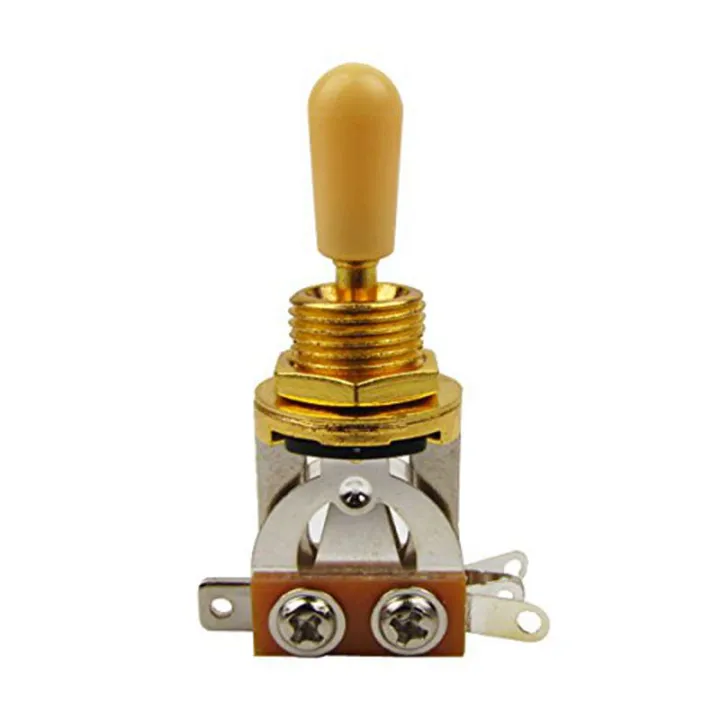 Metric%203%20Way%20Short%20Straight%20Guitar%20Toggle%20Switch%20Pickup%20Selector%20For%20Gibson%20Epiphone%20Les%20Paul%20Electric%20Guitar,Gold%20&%20beige(Pack%20Of%202)%20-%20Image%204