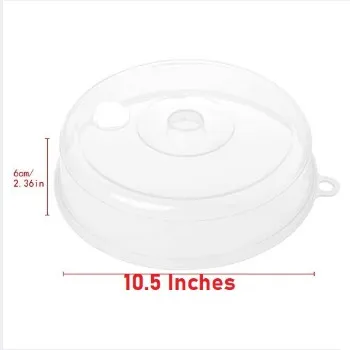 Microwave%20Food%20Cover%20Plate%20Cover%20Splatter%20Guard%20Non-Stick%20Plastic%20Clear%20Dish%20Lid%2010.5%20Inch%20-%20Image%203