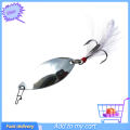 【Happy childhood memories】（NEW）4.5cm Metal Mini Fishing Artificial Spoon Lure Wobbler Fish Swim Bait Tackle. 