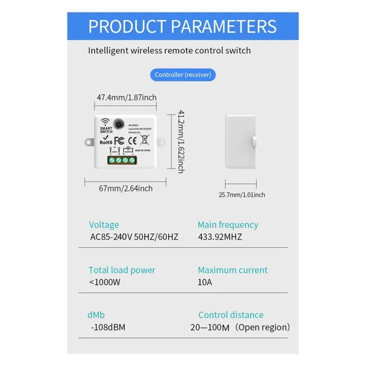 Wireless%20Light%20Wall%20Switch%20RF%20433Mhz%20Relay%20Receiver%20with%202x1Gang%20Panel%20Switch%20LED%20Remote%20Control%20for%20LED%20Lamp%20-%20Image%2010
