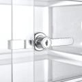 Display Showcase Cabinet Lock Sliding Glass Door Lock With 2 Keys.