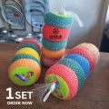 Dish Washer Scrubber, Round Scrubber 1 SET OF 5 PIECES  ( The Expert Kitchen Clean ). 