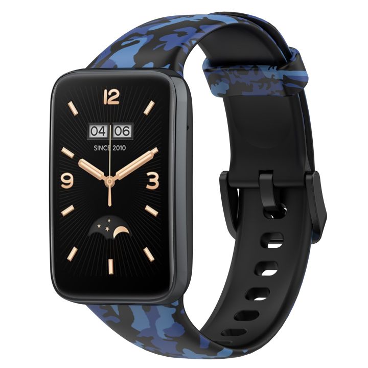For%20Xiaomi%20Mi%20Band%207%20Pro%20Printing%20Silicone%20Watch%20Band%20-%20Image%202