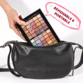 Portable Multi-Use Makeup Palette Kit 59-Color Glitter Pearl Eyeshadow Pan With Tool Beginner All In One Cosmetics Gift Box. 