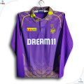 Kolkata Knight Riders Full Sleeve Cricket Jersey For Men - KKR Long Sleeve Polo IPL Jersey - Kolkata Jersey 2025. 