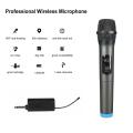 SHENGFU W-8 vhf wireless microphone handheld professional conference wired microphone Handheld Dynamic System with Rechargeable Receiver for Party, Church, Meeting, Wedding. 