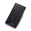 CarrKen Men's Wallet Long 2023 New Oil Wax Leather Wallet Men's Gift Retro Cross border Multi Card Wallet Ultra Thin Trendy Fash.