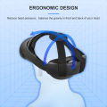 Headband Fixing Bracket Professional Adjustable Y-shaped Headband Compatible For Meta Quest Pro Vr Glasses Elite. 