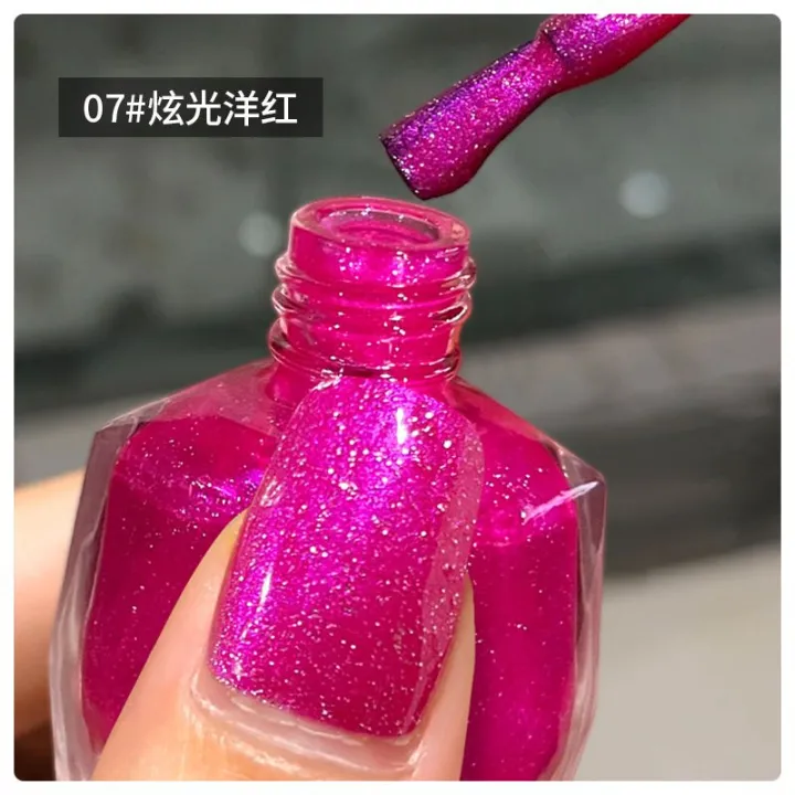 45%20Color%20Quick%20Dry%20Waterproof%20Glitter%20Pink%20Nail%20Polish%20-%20Image%206