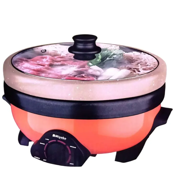 Miyako%20Double%20Pot%20Multi%20cooker,%20Electric%20Curry%20Cooker%20With%20Double%20Pot,%20Removable%20non-stick%20pan,%20Automatic%20cooking%20and%20warming%20system%20MC-350D%20(4%20LTR)%20-%20Image%202