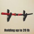 Sword Wall Mount 2/Set Adjustable Hanger for Samurai Sword Tanto Rack. 