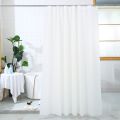 【In-demand】 Breathable PEVA Solid Color Mildew Proof Waterproof Shower Curtain Bathroom Curtain.