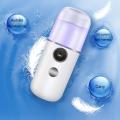 Mini face mist humidifier facial steam machine, portable mist sprayer handy nano facial sprayer. 
