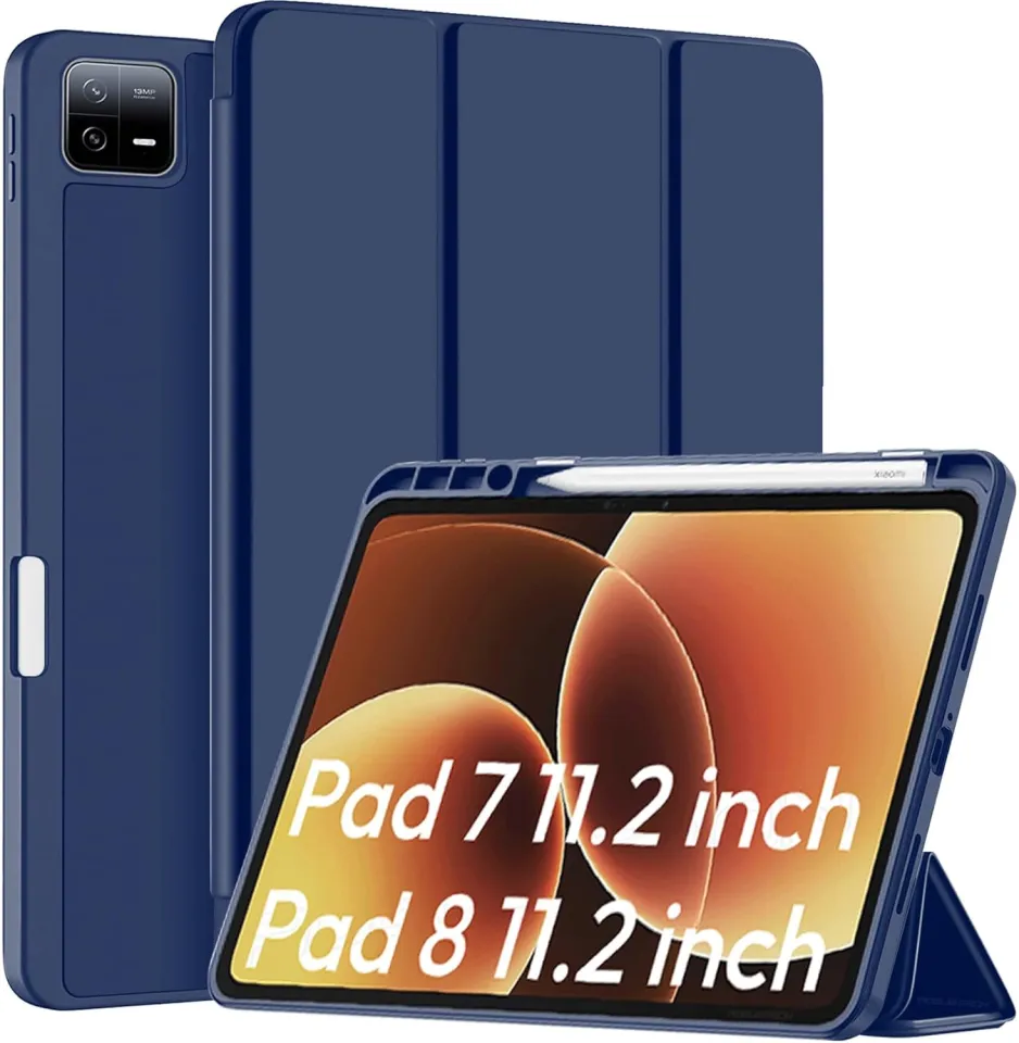Xiaomi Cover Originale Per Pad 8 | Custodia Con Supporto Tri-Fold, Chiusura Magnetica E Auto Wake/Sleep