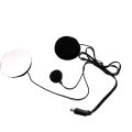 Motorcycle Helmet Bluetooth Headset Microphone Speaker Headset Accessories for Full-Helmet. 