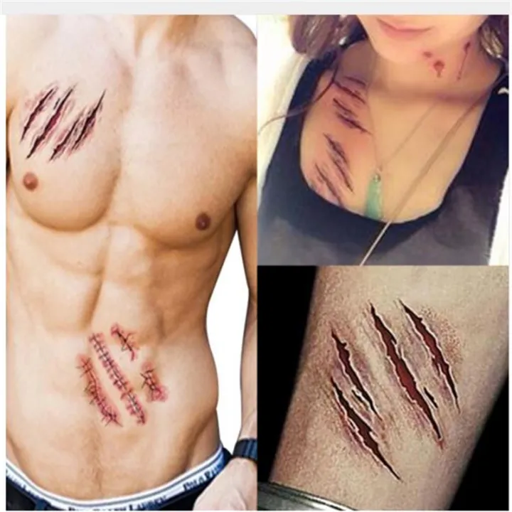GlowSol%20Horror%20Realistic%20Fake%20Bloody%20Wound%20Stitch%20Scar%20Scab%20Waterproof%20Temporary%20Tattoo%20Sticker%20Body%20Art%20Stickers%20Halloween%20Masquerade%20Prank%20Makeup%20Props%20RC2251%2010.56CM%20-%20Image%207