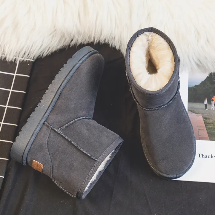 EmotionaE%20Brand%20Women's%20Shoes%20Australian%20Boots%20Winter%20Footwear%20Round%20Toe%20Flat%20Heel%20Boots-Women%20Fashion%20Snow%20Low%202024%20Ladies%20Ankle%20Cotton%20-%20Image%207