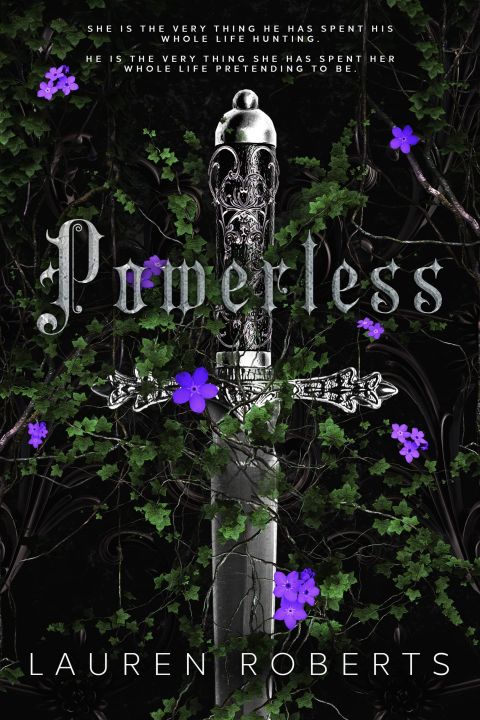 Powerless (The Powerless Trilogy) by Lauren Roberts (White Print)
