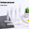 Perfume Pen PP Matte Transparent Spray Travel With Separate Bottles Convenient Perfume Spray Pen (5ml 8ml 10ml) Ring. 