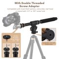 Andoer Universal Tripod Extension Arm Aluminum Alloy Detachable Extender - black. 