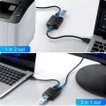 USB Switch KVM USB HUB 3.0 Switcher Selector KVM Switch. 