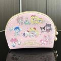 Sanrio Hello Kitty Cartoon Large Capacity Makeup Bag Kuromi Melody Beauty Girl Travel Makeup Storage Wash Bag Lipstick Storage. 