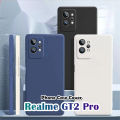 Original For Realme GT2 Pro Silicone Full Cover Case Stain resistant Phone Case Cover.