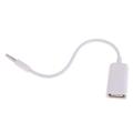 USB Female to AUX 3.5mm Male Jack Plug Audio Converter Adapter Data Cable.