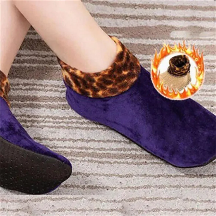 Indoor%20Floor%20Non-slip%20Thermal%20Socks%20Women%20Men%20Plush%20Wool%20Leopard%20Print%20Soft%20Thick%20Polyester%20Winter%20Yoga%20Sock%20Home%20Slippers%20Socks%20-%20Image%204