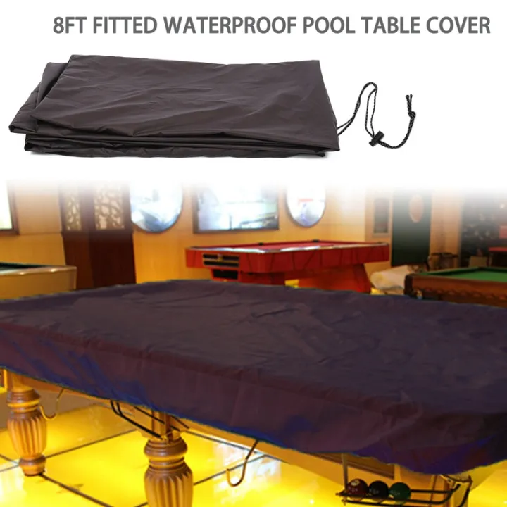 8Ft%20Billiard%20Pool%20Table%20Cover%20with%20Drawstring%20Durable%20Waterproof%20Table%20Cover%20for%20Rectangle%20Table,%20Black%20-%20Image%205