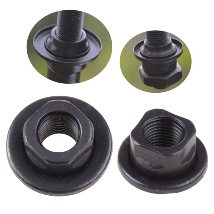 Bicycle Hub Nut Fixed Gear Front Rear Axle Screw S/L Shaft Supplies Bike Parts D15 20 Dropship