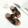 IELGY men's comfortable soft bottom beach sandals. 