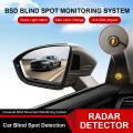 BSD Car Blind Spot Detection System Ultrasonic Sensor Radar Blind Spot Warning Monitor System Assist Lane Changing Reversing Set. 