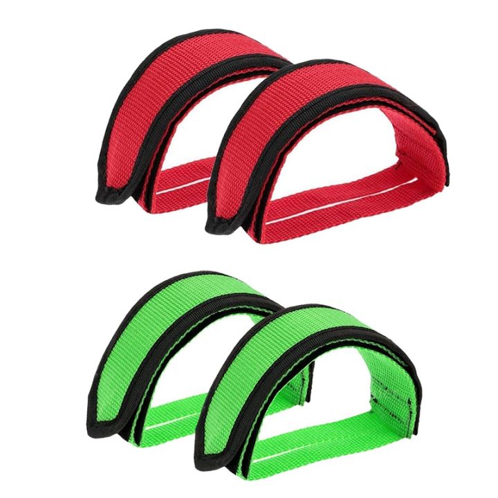 2%20Pair%20Of%20Pedal%20Straps,%20Foot%20Pedal%20Straps%20Kids%20Pedal%20Straps%20Bike%20Pedal%20Straps%20Bike%20Foot%20Straps%20(Green%20&%20Red)%20-%20Image%202