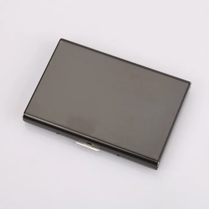 Metal%20Card%20Holder%20Wallet,Ultra%20Thin%20Stainless%20Steel%20Metal%20Wallets%20RFID%20Blocking%20Credit%20Card%20Wallet%20Holder,%20Black%20%20and%20Silver%20-%20Image%205