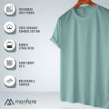 Manfare'S Premium Solid T Shirt For Men - Available in Multicolor And Sizes - 100% Organic Combed Cotton. 