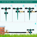 360° Rotating Lawn Sprinkler Automatic Garden Water Sprinklers Lawn Irrigation Encounter. 