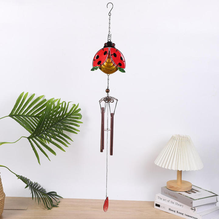 Bee%20Beetle%20Glass%20Painted%20Wind%20Chime%20Pendant%20-%20Image%202