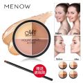 Xiaohongshu Douyin MENOW C14002 Foundation Cream Quad Color Concealer Tunable Makeup. 