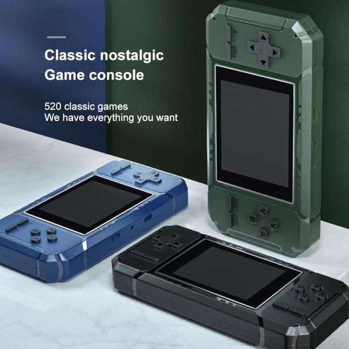 520 In 1 Retro Video Game Console Handheld Game Player Portable Pocket TV Game Console AV Out Handheld Player For Kids Gift with nice material