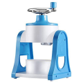 1 Piece Shaved Ice Machine Home Small Manual Ice Crusher Summer Hand-Shake Ice and Hail Ice Ice Breaker Make Ice Maker Blue. 